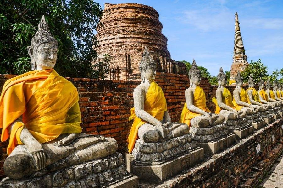 Ayutthaya UNESCO Ruins near Bangkok