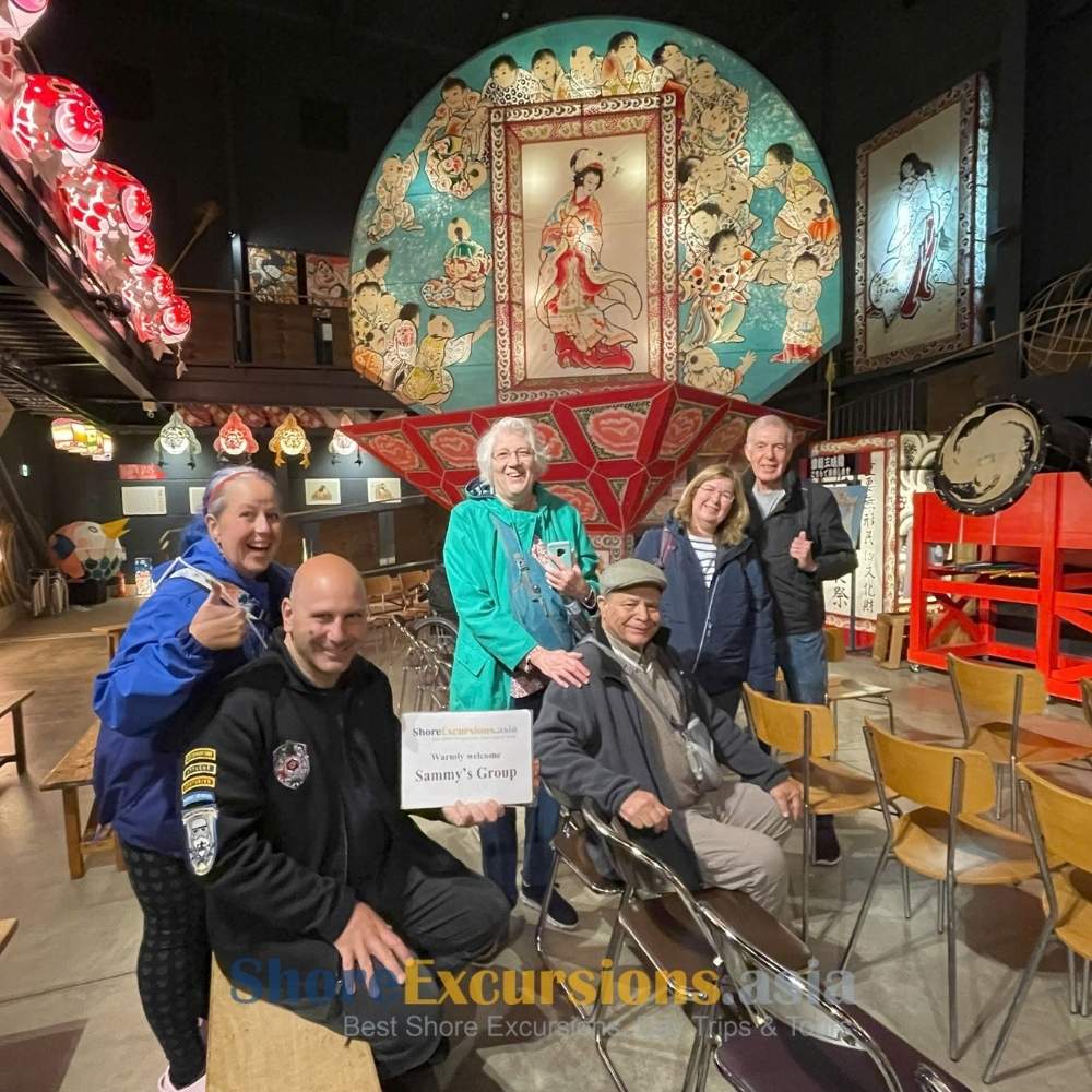 Cruise travelers enjoying Nebuta festival -Shore Excursions Asia