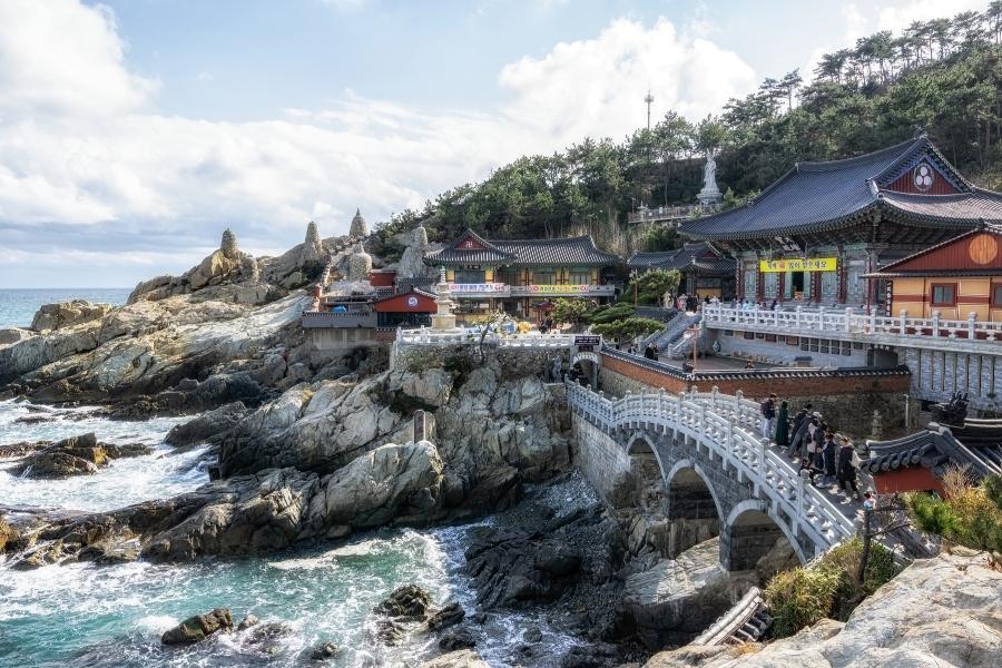 Busan, South Korea - Seaside Harmony in Winter Light
