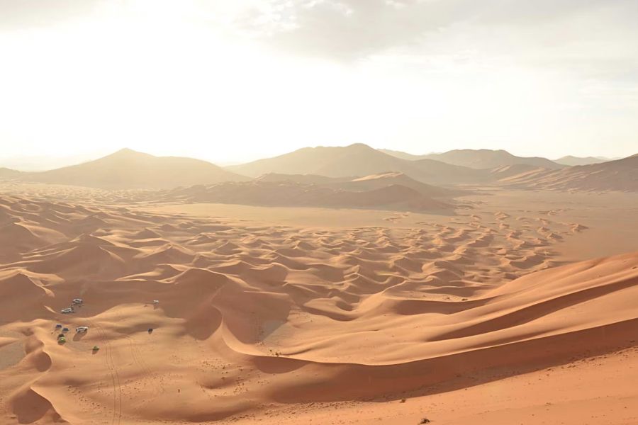 Desert landscape - Saudi Arabia tours