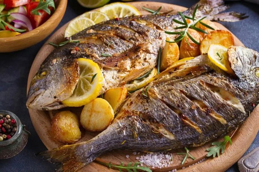 Grilled Red Sea fish - Saudi Arabia tours