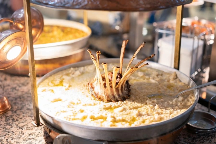 Harees wheat porridge - Oman shore excursions
