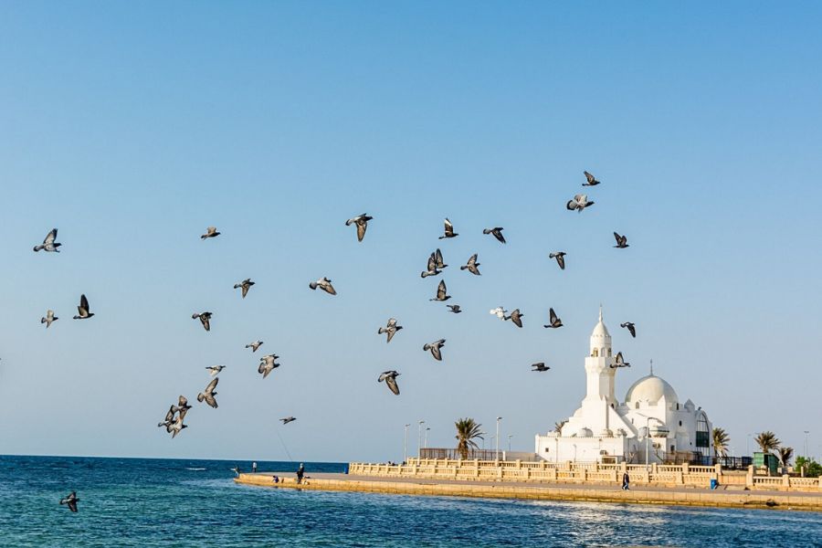 Jeddah Coastal Highlights and Floating Mosque Tour Jeddah Coastal Highlights and Floating Mosque Tour