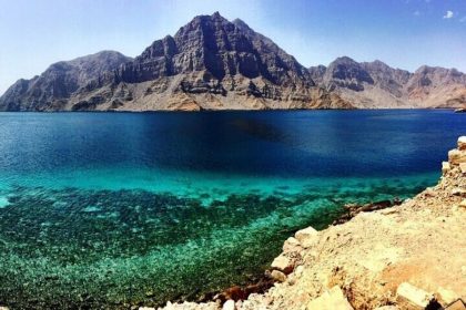 Musandam coastline on Khasab shore excursions
