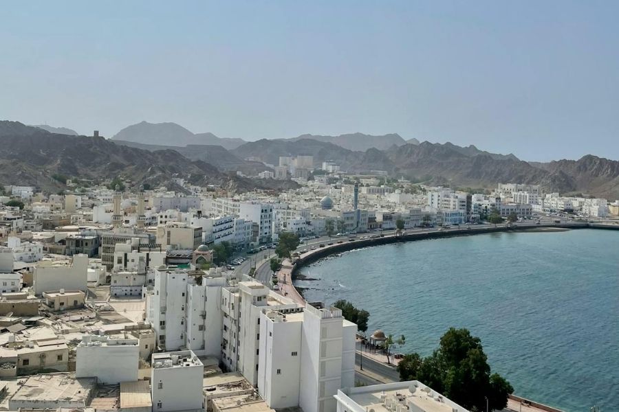 Muscat city view - Oman shore excursions