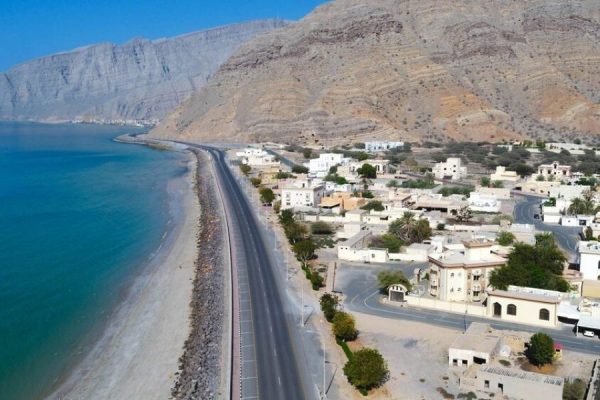 Sailing through Musandam coast