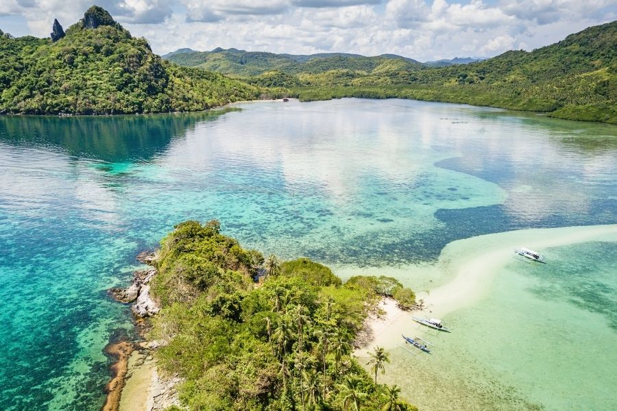 Snake Island in El Nido