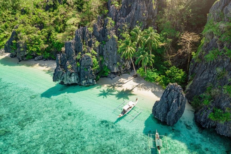 Soaring Above Paradise with Helicopter Views of El Nido and Coron