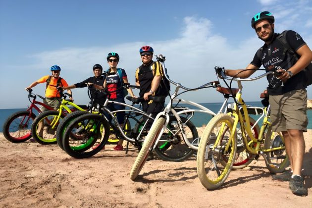 Bike tour in Sir Bani Yas Island