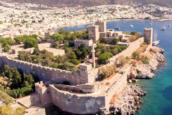 Castle of Saint Peter from Bodrum Port