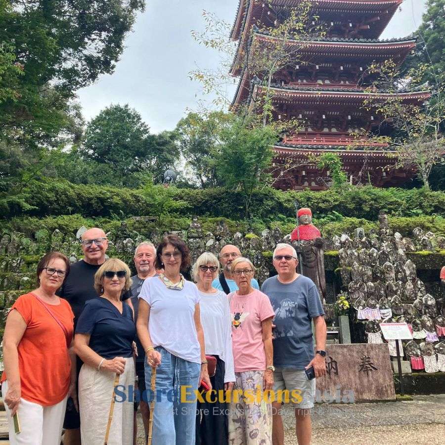 Diamond Princess shore excursion at Kochi's temple