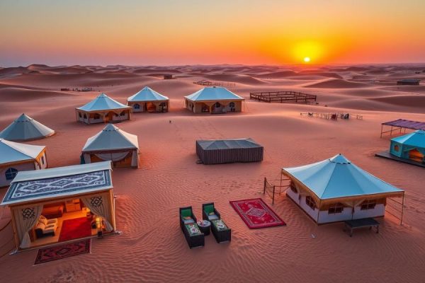 Dubai Desert Camp Relaxation