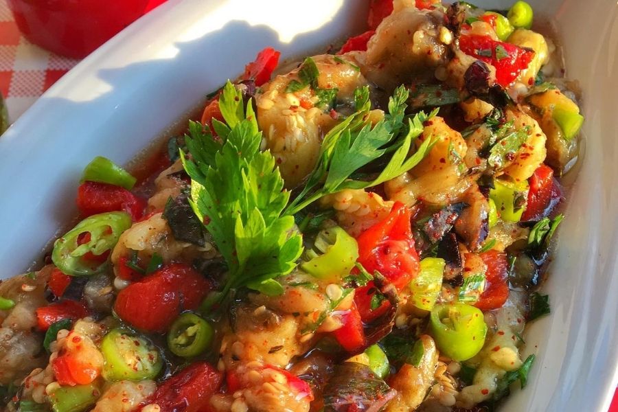 Eggplant Salad - Bodrum cruise excursions