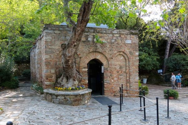 House of Virgin Mary from Kusadasi port