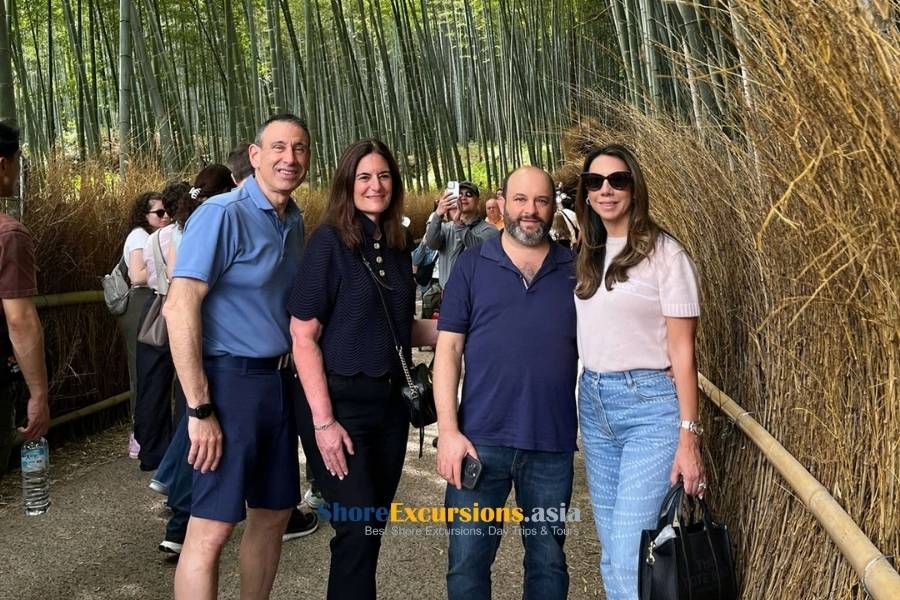 Kobe shore excursions with our guests