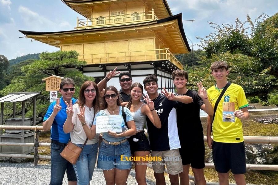 Kyoto shore excursions at Kinkaku-ji Golden Pavilion