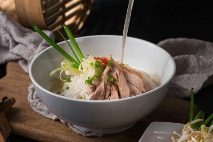 Lunch with Pho during Phu My shore excursions