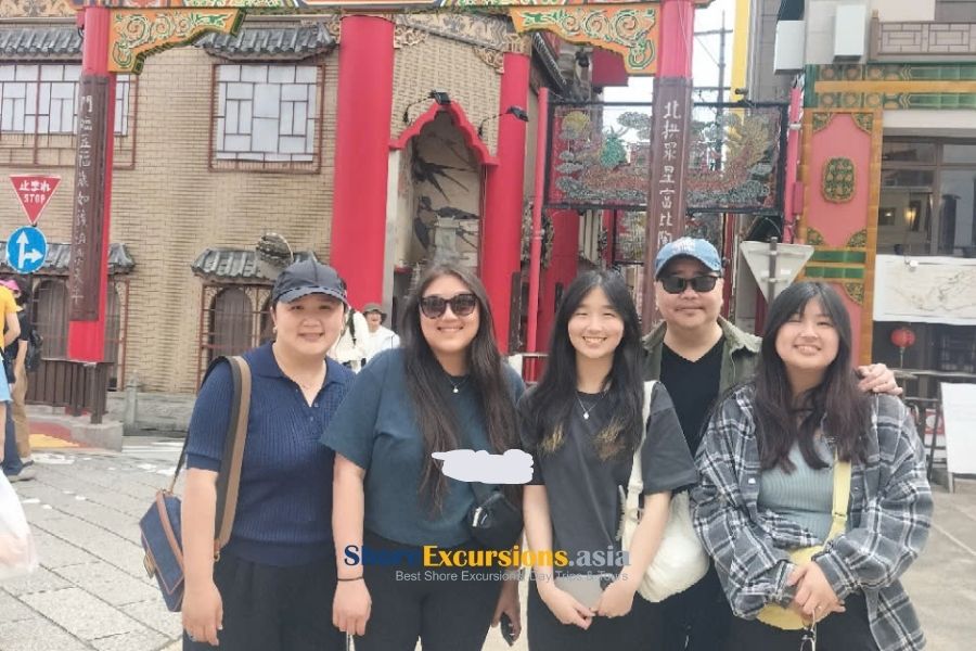 Nagasaki shore excursions from cruise port with group travelers