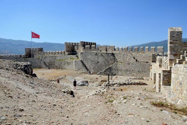 Visit Selcuk Castle from Kusadasi port