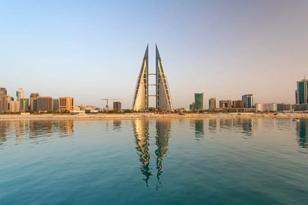 Bahrain Bay skyline on Bahrain shore excursions