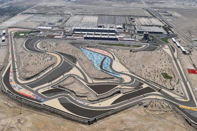 Bahrain International Circuit F1 track