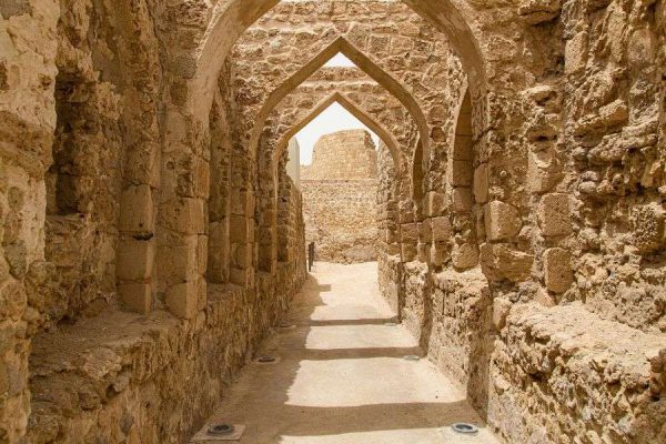 Qal’at al Bahrain Fort ruins on Bahrain city tour