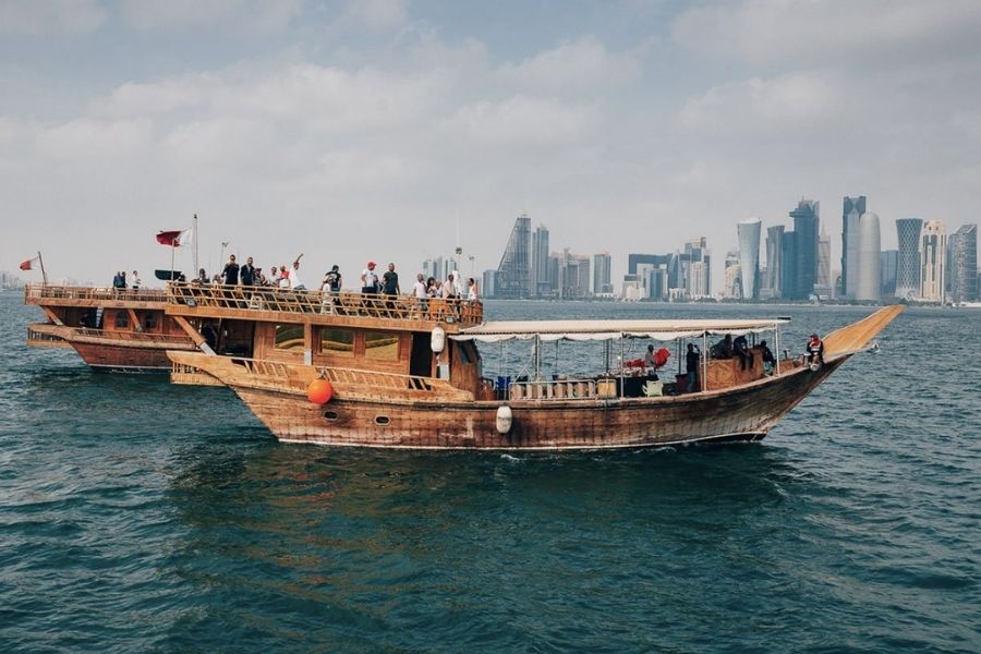 Traditional Dhow Cruise on Qatar shore excursions