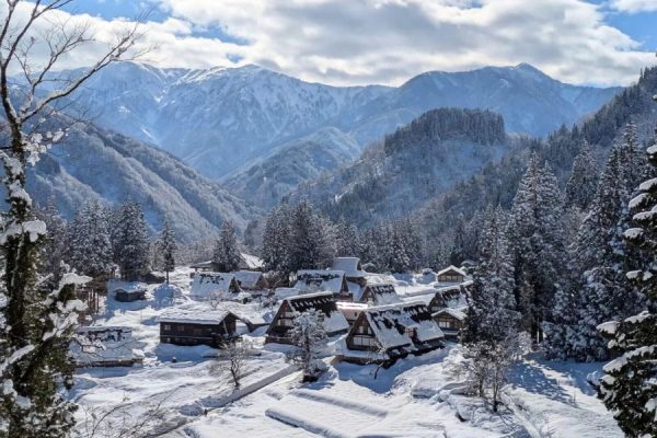 Gokayama Historic Village landscape