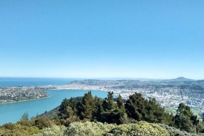 Panoramic view from Signal Hill, Dunedin