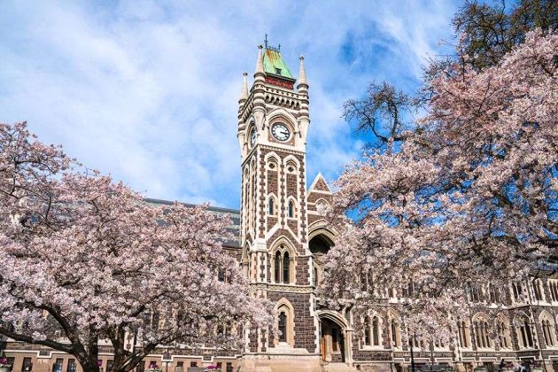 University of Otago campus in Dunedin