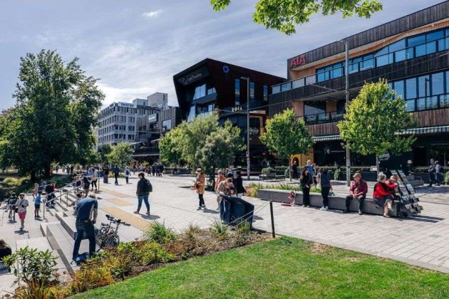 Christchurch City from Lyttelton cruise port