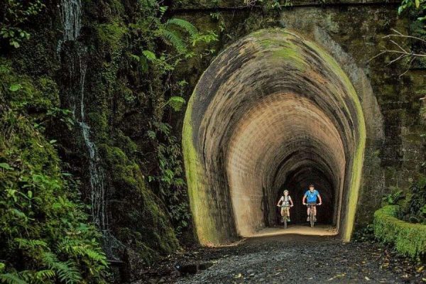 E-bike on Remutaka Rail Trail