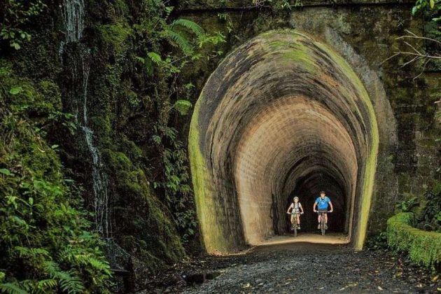 E-bike on Remutaka Rail Trail