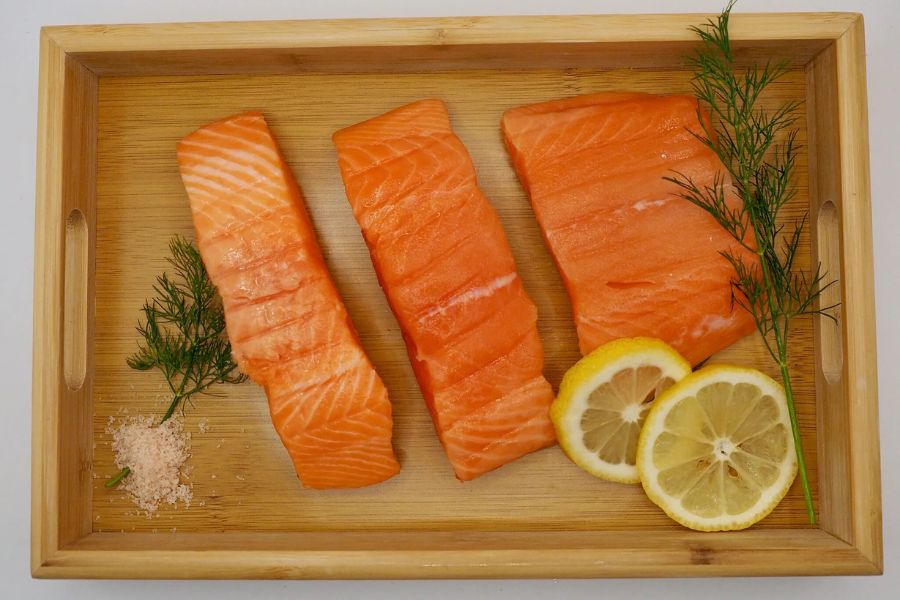 Fresh salmon Akaroa shore excursions