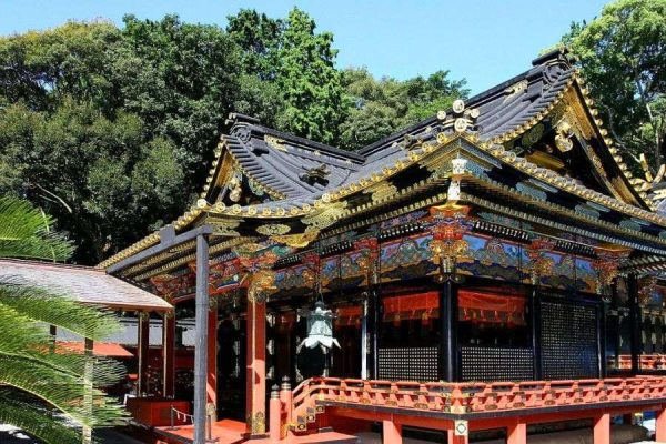 Kunozan Toshogu Shrine and Mihono Beach