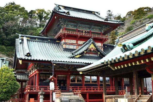 Kunozan Toshogu Shrine architecture