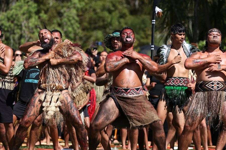 Maori haka performance New Zealand shore excursions