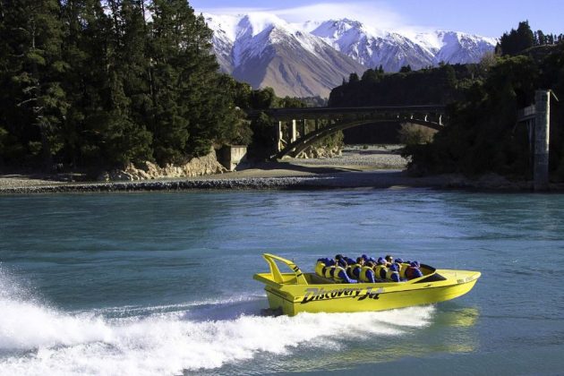 Rakaia Gorge Jet Boat from Lyttelton cruise port