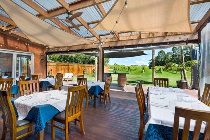 Winery tasting space from Paihia cruise port