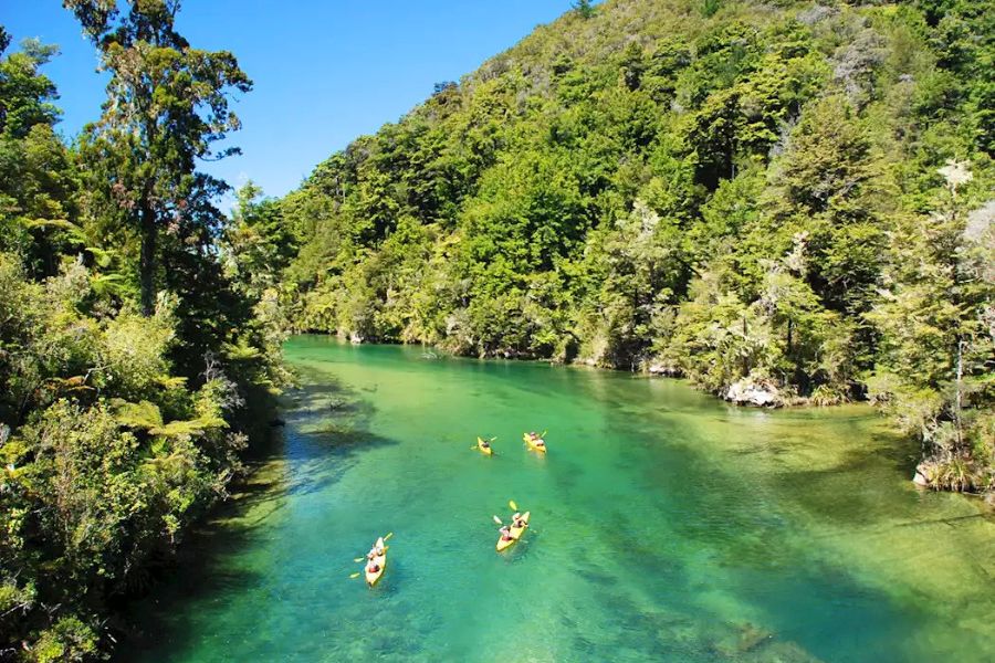 Abel Tasman National Park in New Zealand