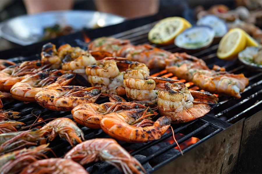 Australian BBQ during Cairn shore excursions