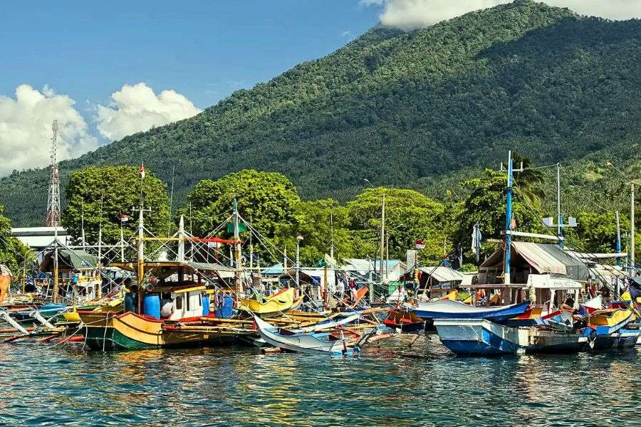 Bitung port North Sulawesi Indonesia Bitung port North Sulawesi Indonesia