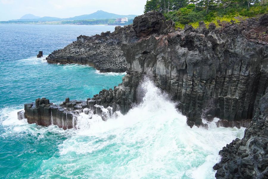 Jusangjeolli Cliff Jeju Jusangjeolli Cliff Jeju