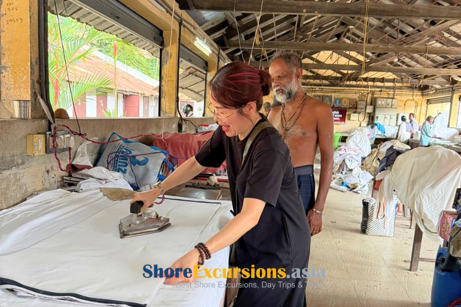 Kerala dhobi laundry experience