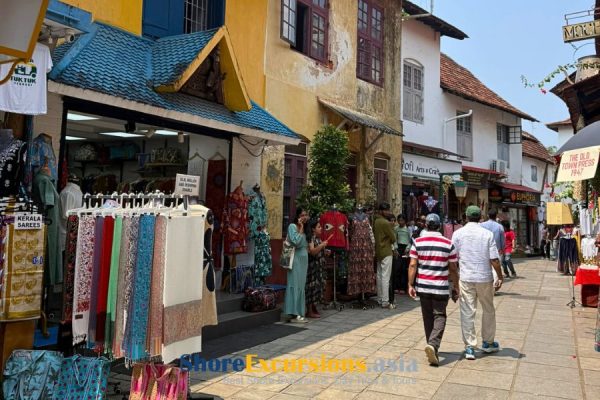 Local street life Kerala