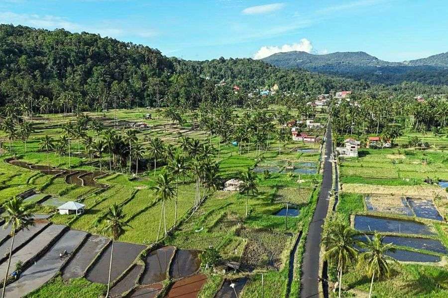 Minahasa countryside North Sulawesi Indonesia Minahasa countryside North Sulawesi Indonesia