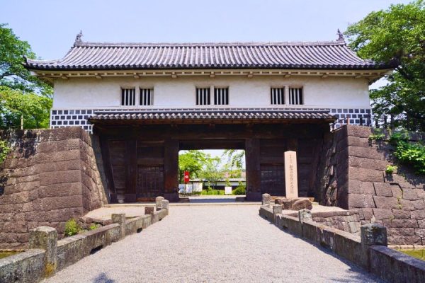 Shibata Castle gate Japan