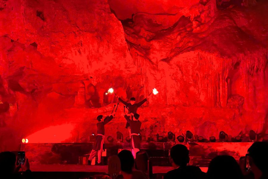 The Quest for the Sacred Pearl live performance at Dragon Pearl Cave