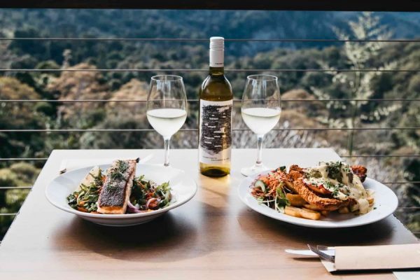 Winery lunch in scenic rim