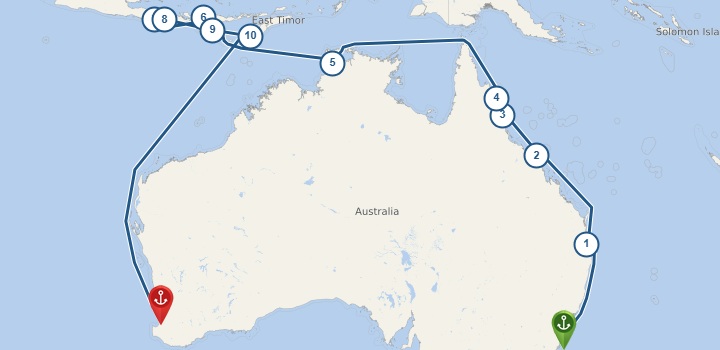 Oceania Riviera Shore Excursions with itinerary Dec 15, 2026